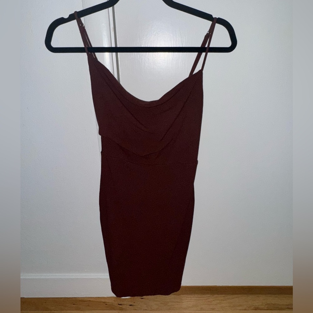 HELLO MOLLY - SUN SHINING ON ME DRESS CHOCOLATE - Picture 4 of 10